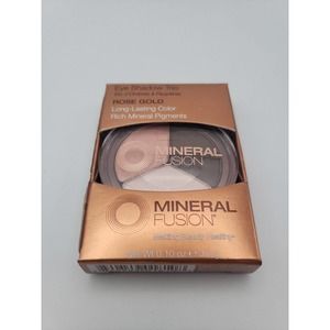 MINERAL FUSION, EYE SHADOW,TRIO ROSE GOLD .1 OZ
